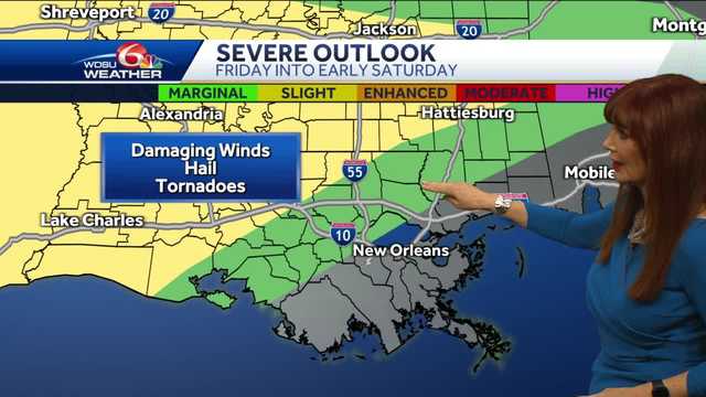 Low risk severe Friday into Saturday - Vimarsana News