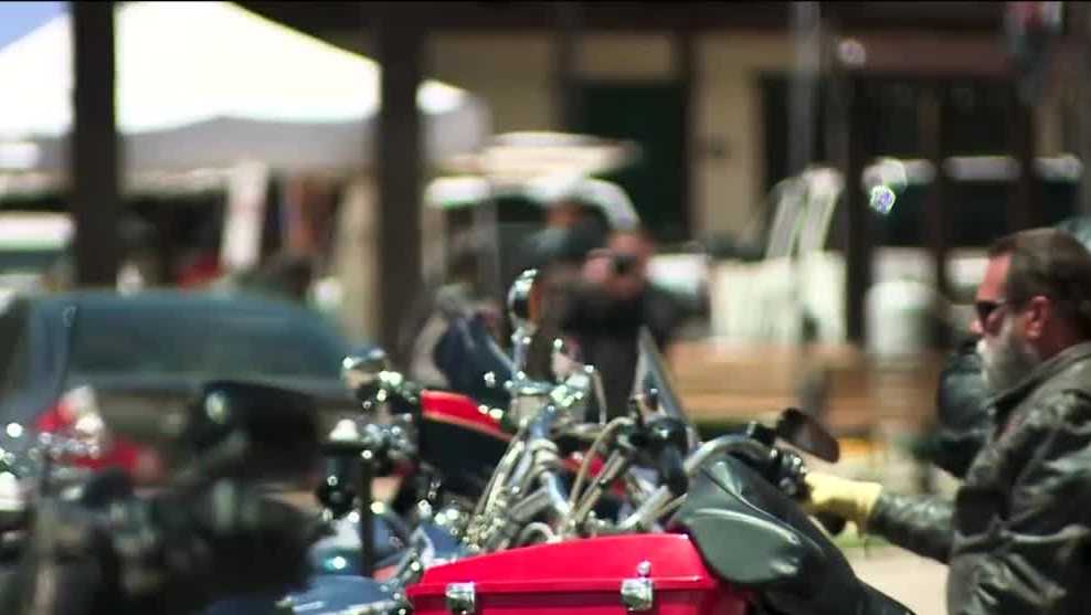 Red River back visitors, kicks of event season with motorcycle