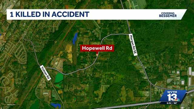 Bessemer police investigate fatal crash on Hopewell Road