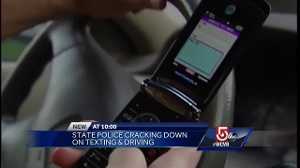 State police cracking down on texting and driving