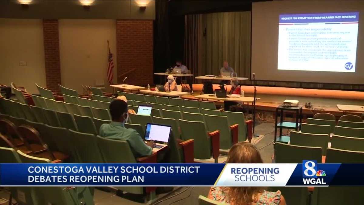 Reopening schools Conestoga Valley continues to debate plans