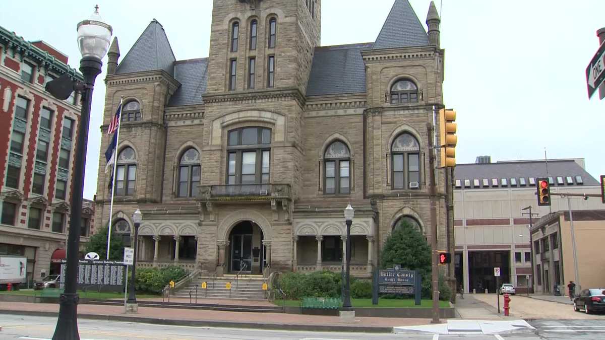 Butler County Courthouse locked down after woman punched