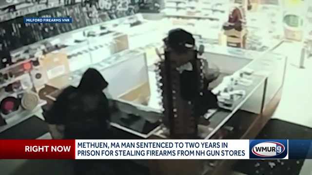 Massachusetts man sentenced for stealing guns from NH stores - Vimarsana News