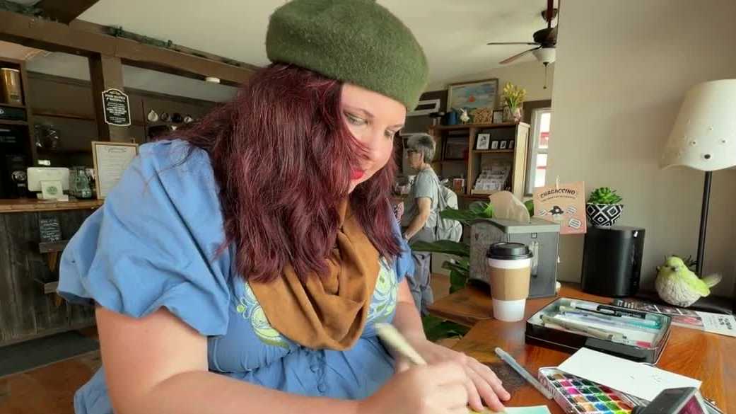Sugar Hill artist draws 100 strangers to heal and connect