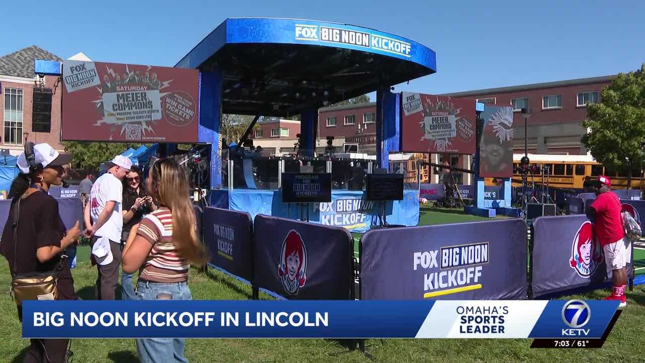 Fox's Big Noon Kickoff is in Lincoln as Nebraska hosts No. 7 Indiana