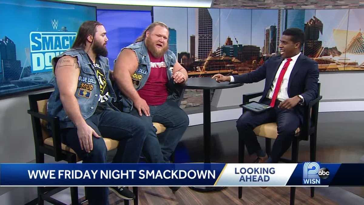 WWE Smackdown stars in Milwaukee