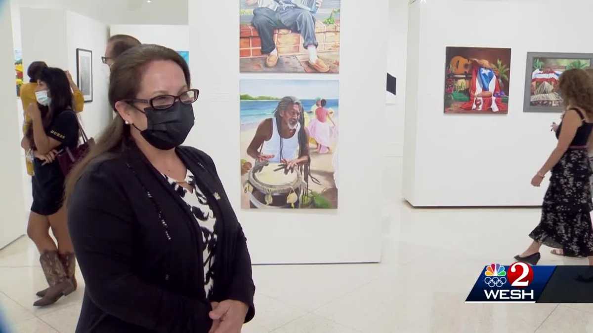 Art exhibit celebrating Hispanic Heritage Month opens at Orlando City Hall