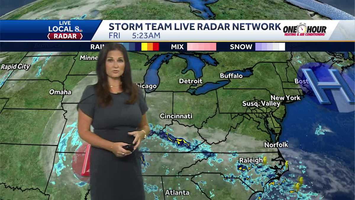 Early clouds & fog then hazy sunshine today for south-central Pennsylvania