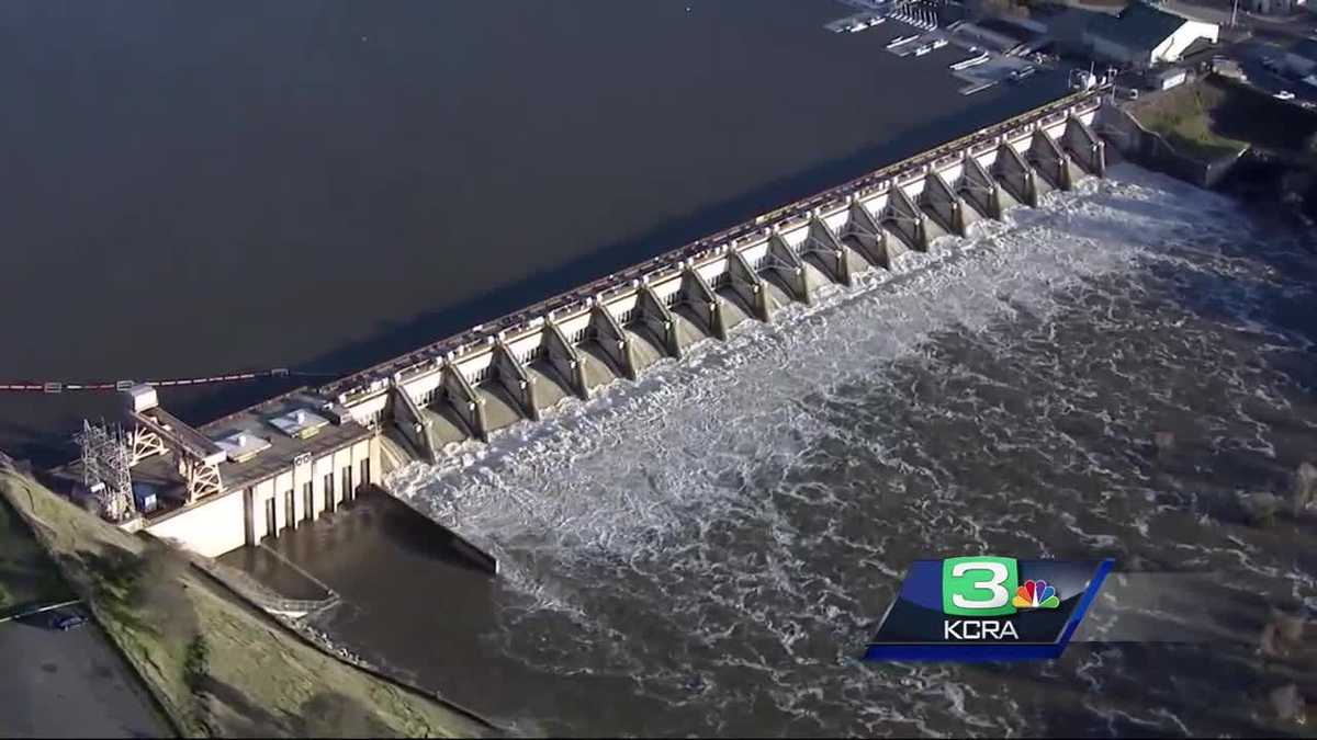 Water releases from Nimbus Dam increase after storm
