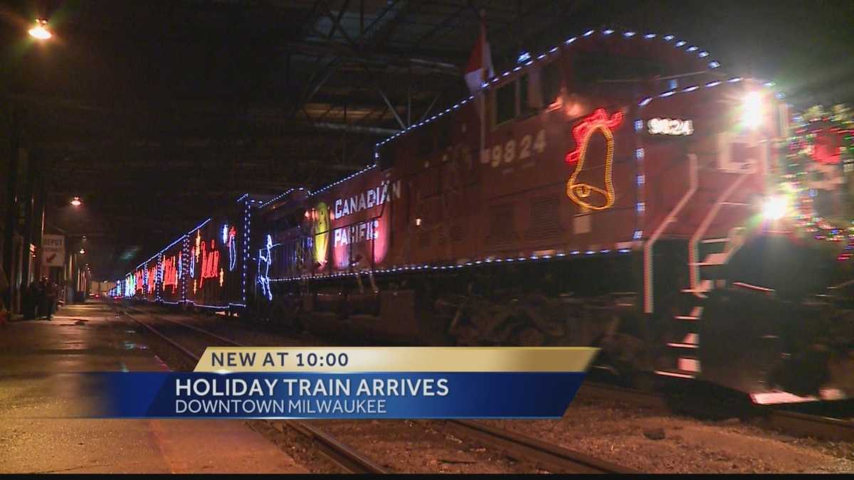Holiday Train makes stop in Milwaukee