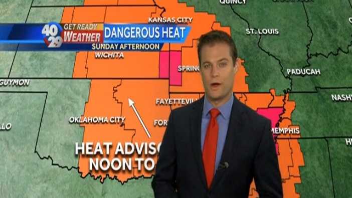 Heat advisories in effect for everyone Sunday