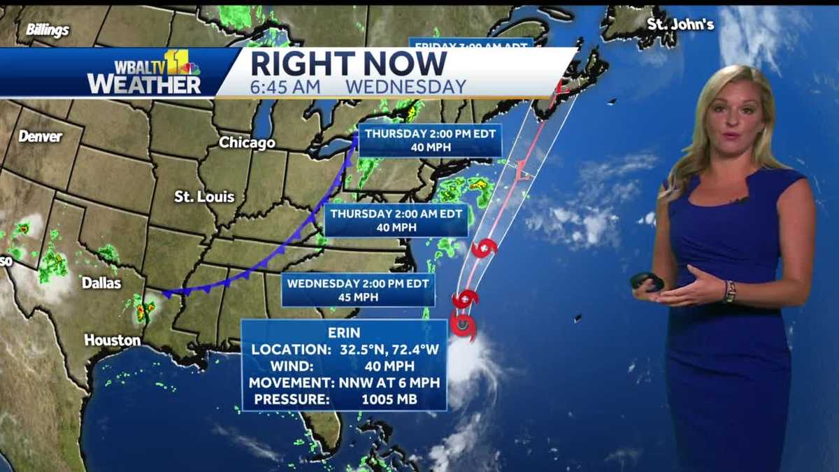 Mostly cloudy with a chance of a few showers