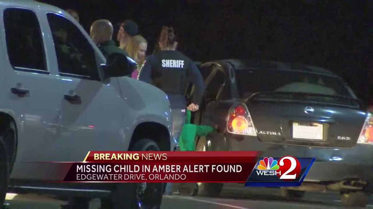 Missing child in Amber Alert found