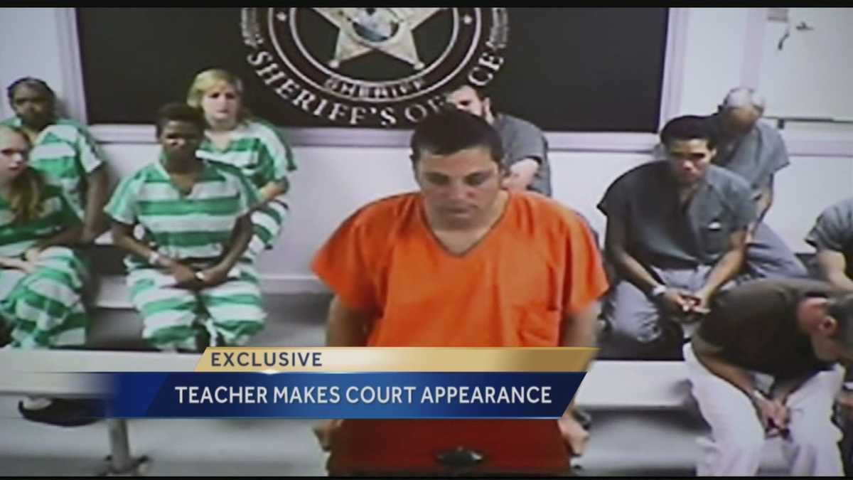 Teacher makes first court appearance
