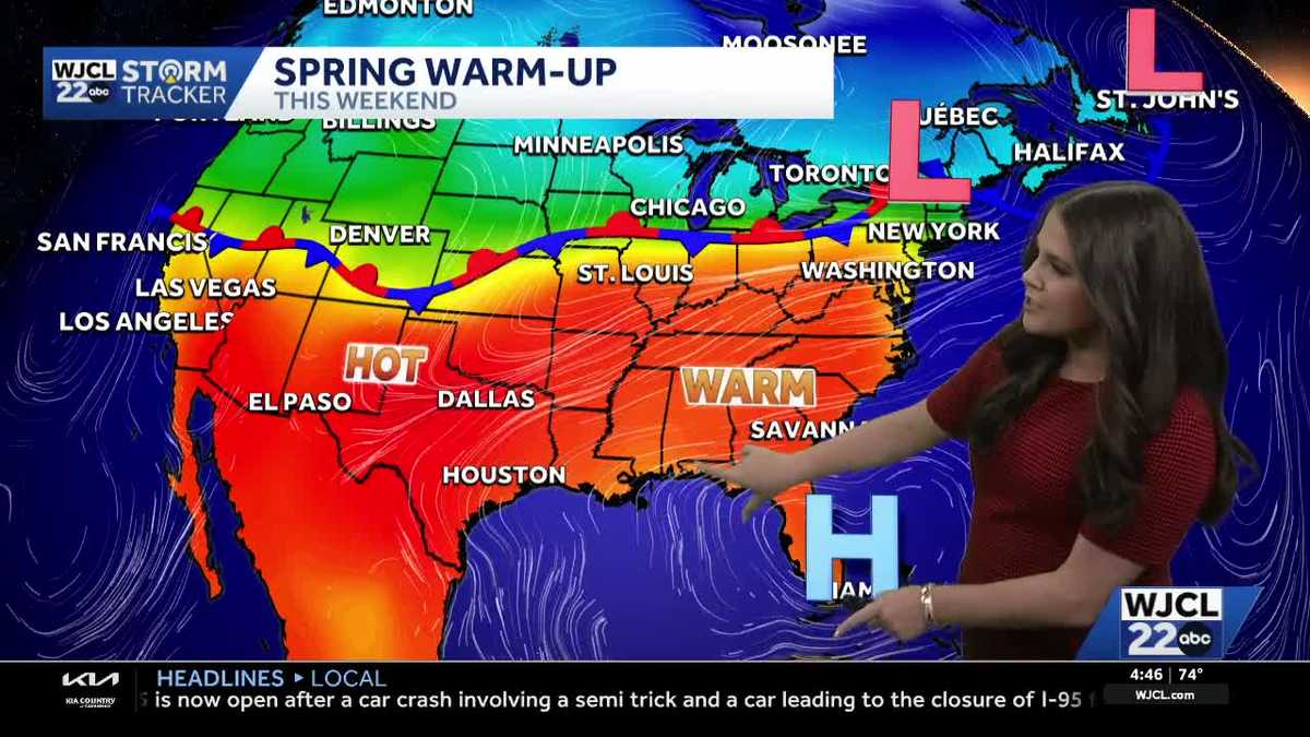 Warm weather across SE Georgia and the Lowcountry for the weekend - WJCL