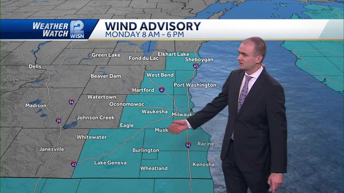 Weather: Wind Advisory Monday