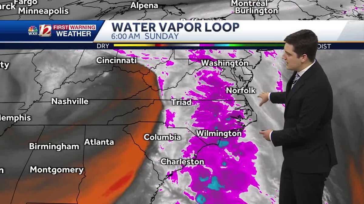 Drier Sunday, sunshine returns to end the weekend