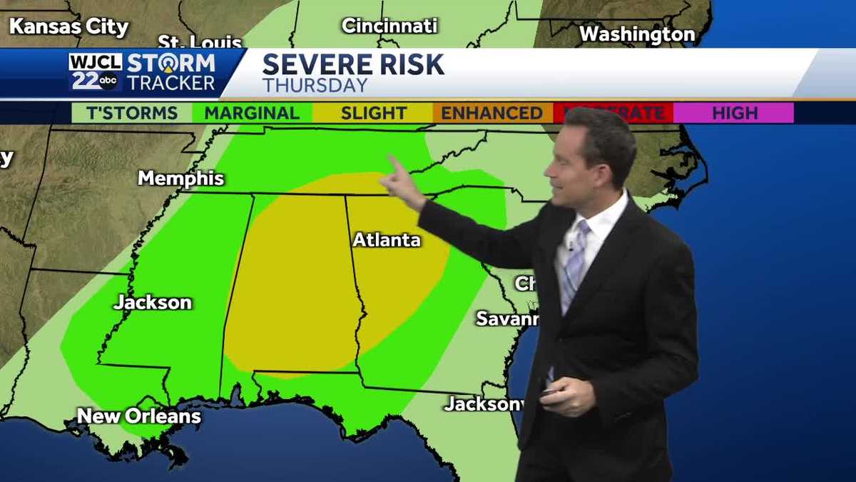 Savannah: Showers, temperature drop ahead - WJCL