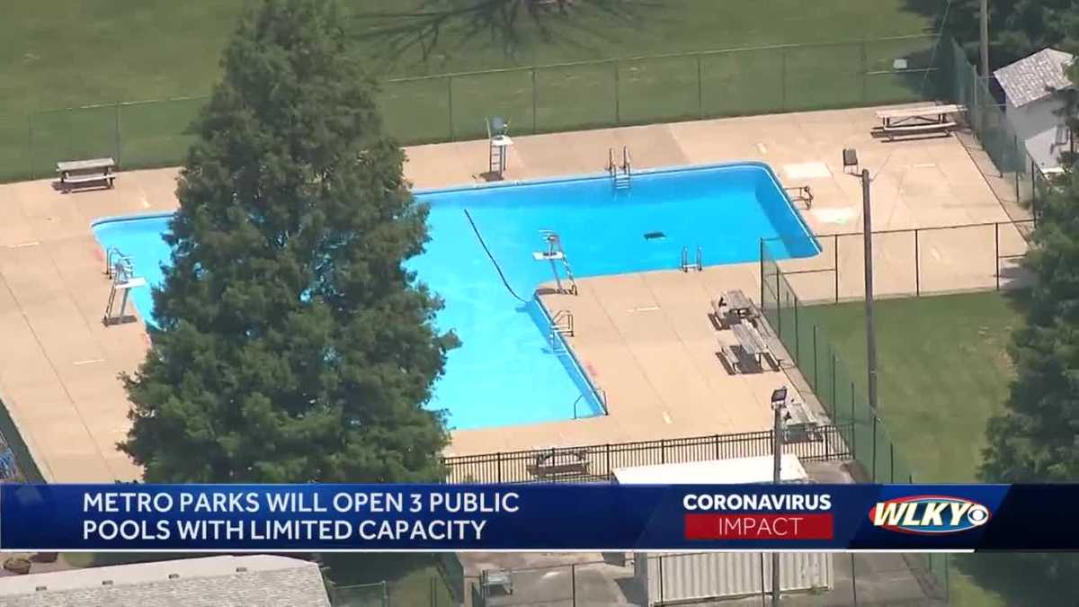 Louisville Parks and Recreation to open 3 outdoor pools this week