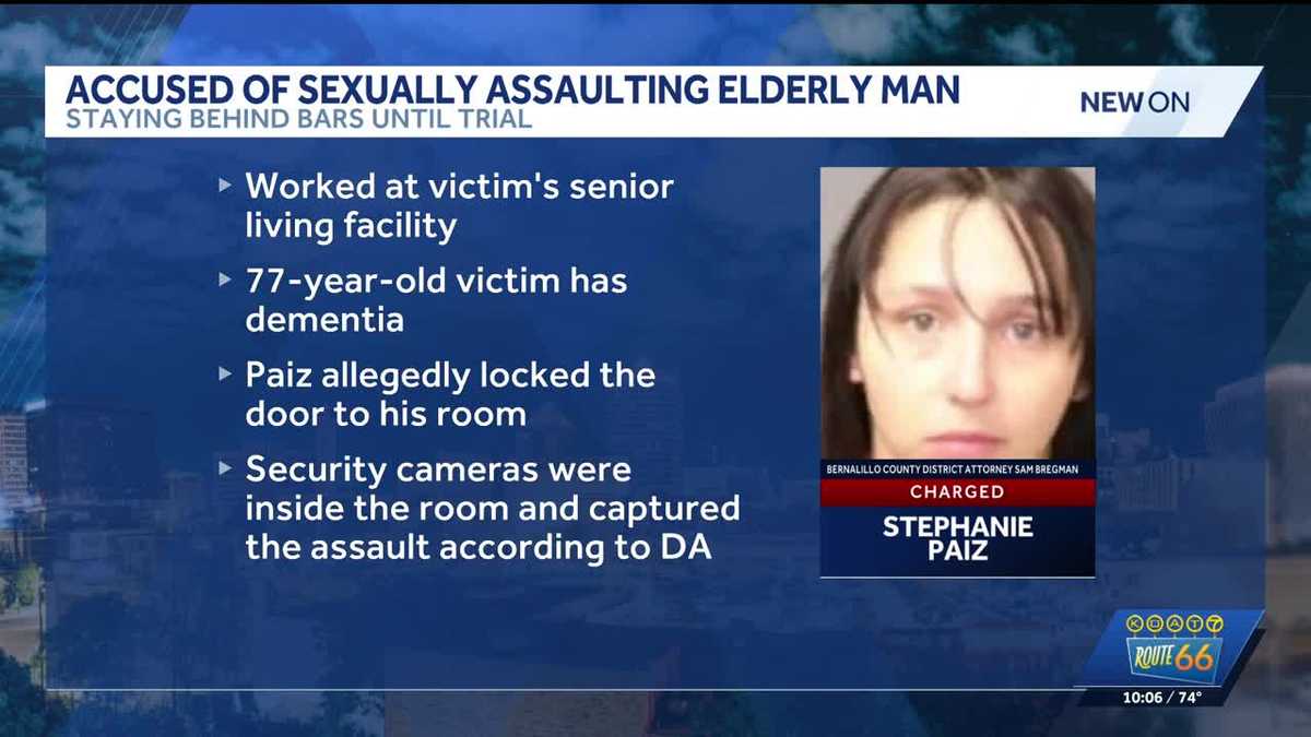 Caregiver arrested for sexually assaulting elderly man in her care