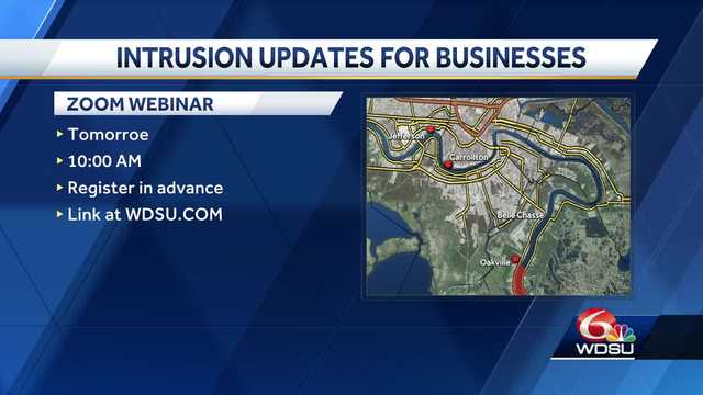 NOLA ready holding webinar for business to discuss saltwater intrusion 