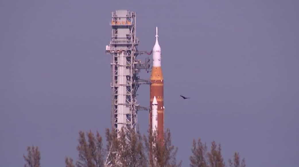 NASA moves Artemis II rocket off launch pad for more repairs
