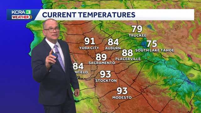 NorCal forecast: Comfortable mornings, warm afternoons this week