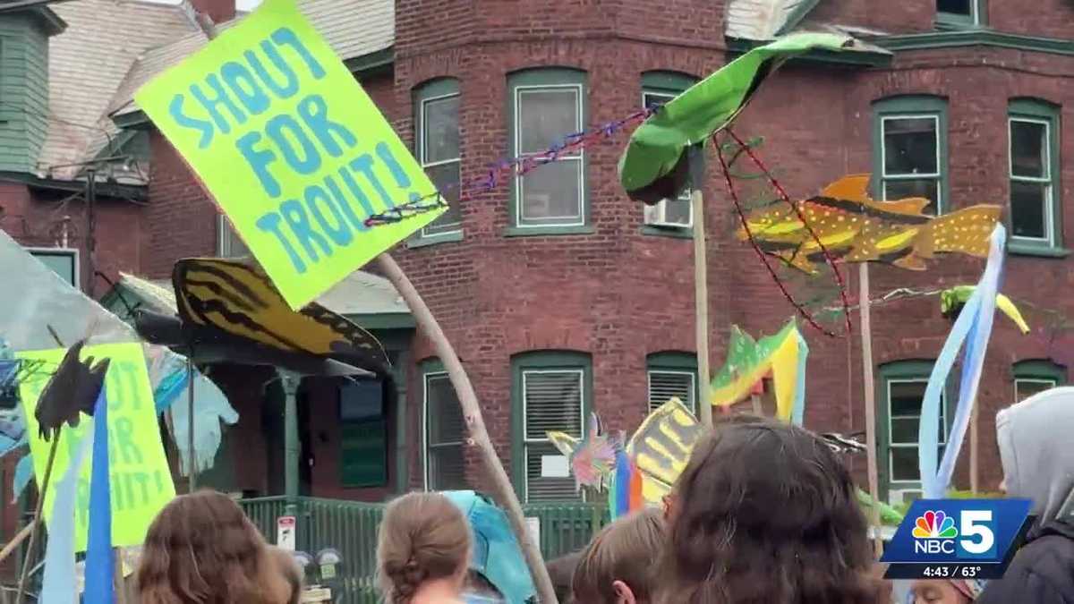 Burlington celebrates at 2nd annual Trout Parade