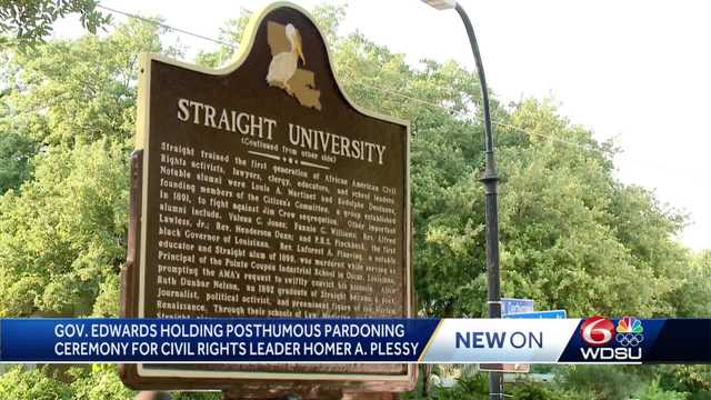Louisiana Gov. John Bel Edwards Homer Plessy pardoning - Vimarsana News