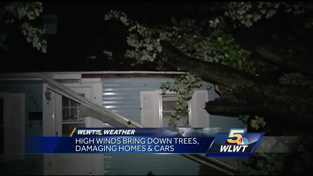 Storms bring large hail, strong winds to Cincinnati area