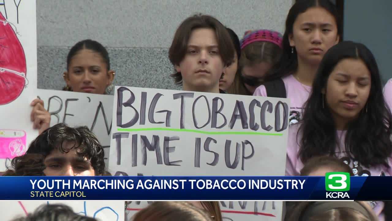 Teens march against tobacco industry in Sacramento