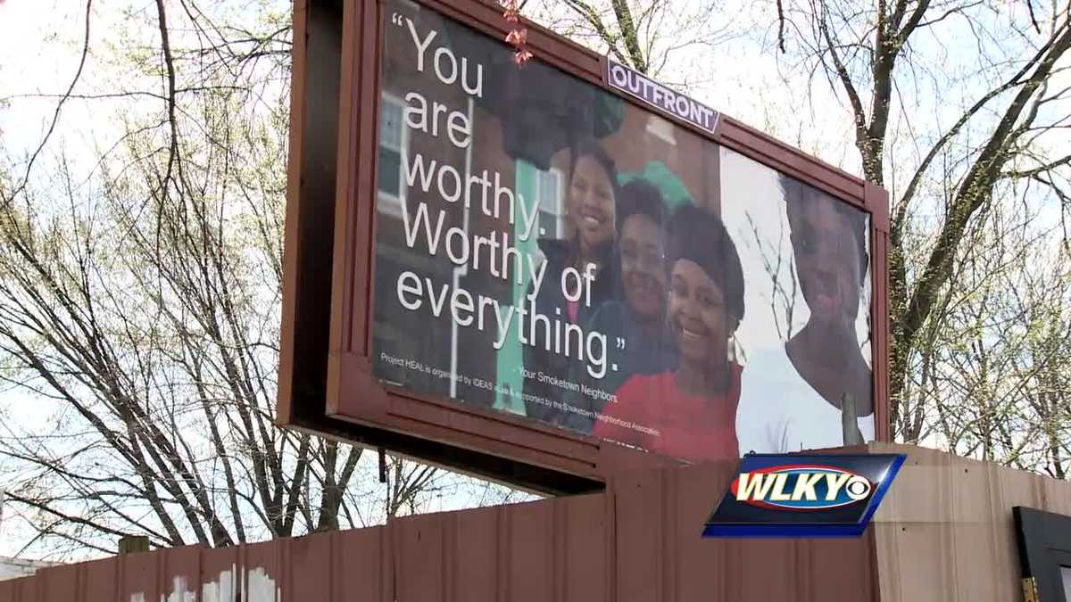 New billboards are going up with a message of positivity