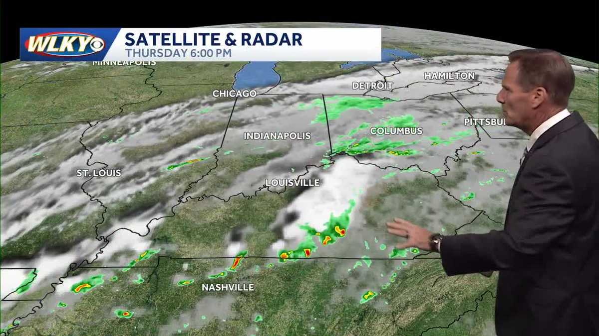 Scattered shower chances continue overnight