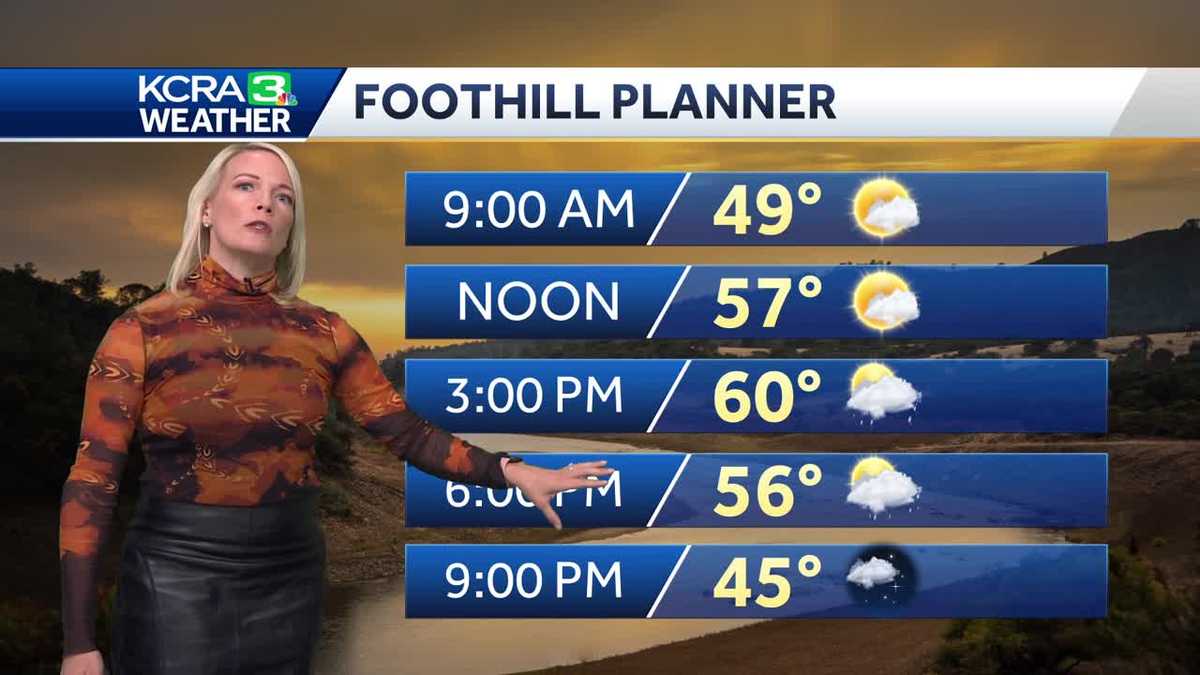 Northern California forecast: Major cooling across the region, chances for light rain