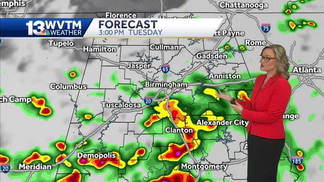 Rain chances remain high across central Alabama this week - Vimarsana News