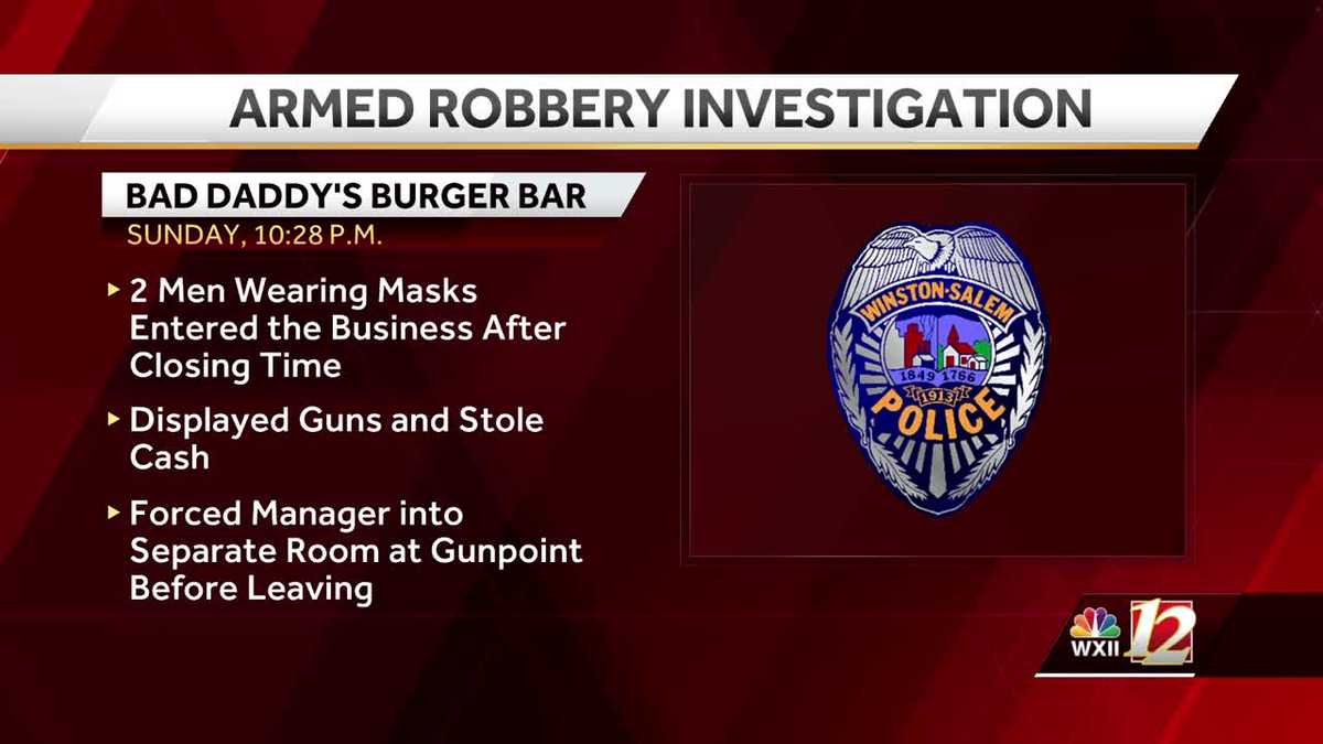 Winston-Salem police asking for help locating two suspects in armed robbery