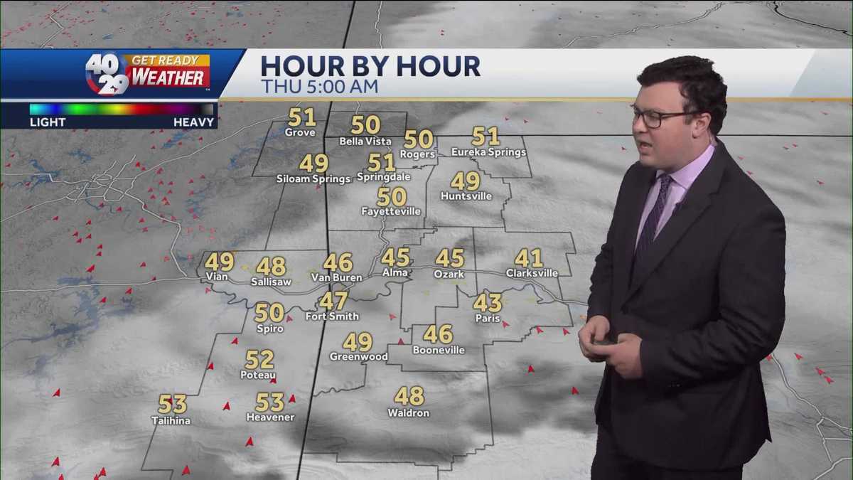 Warming Up The Next Few Days, Cold Front Coming Late Friday