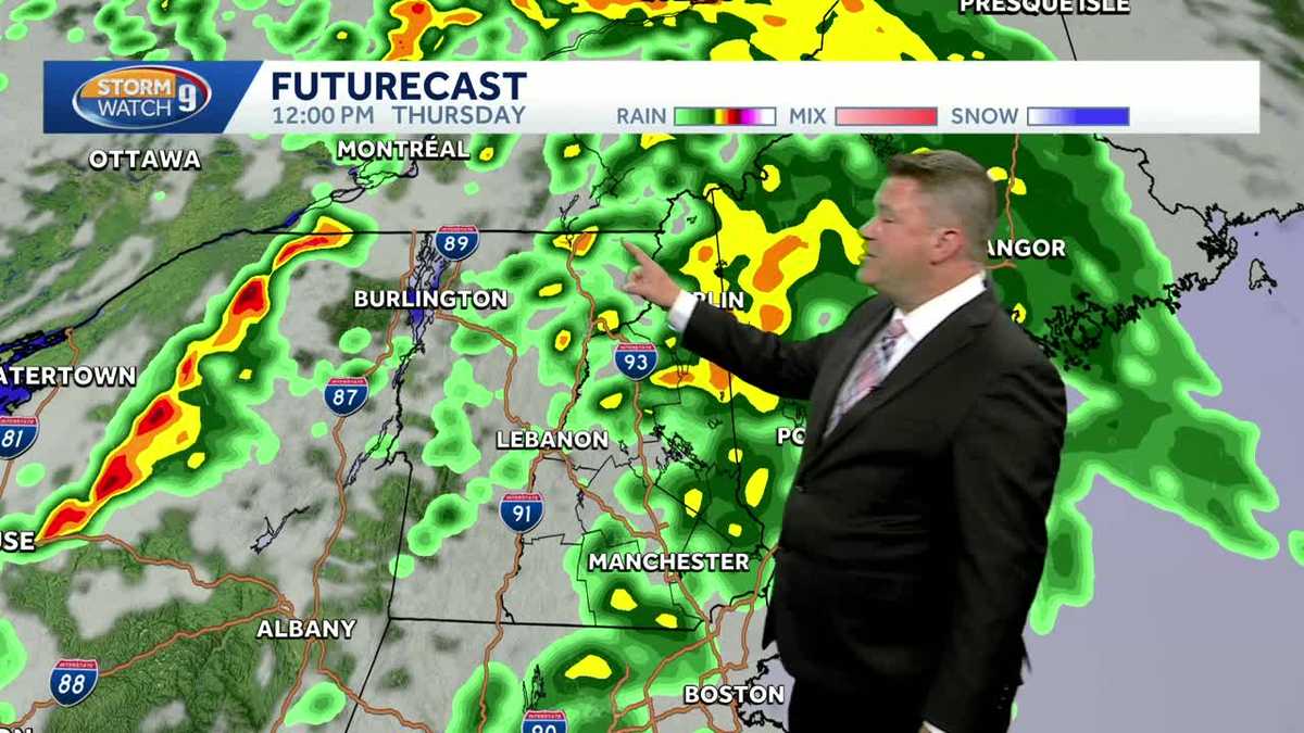 Storms possible Thursday