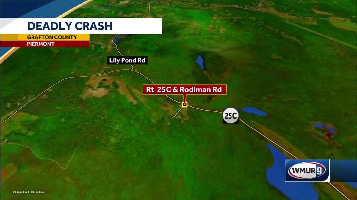 Woman dead after crash in Piermont, New Hampshire
