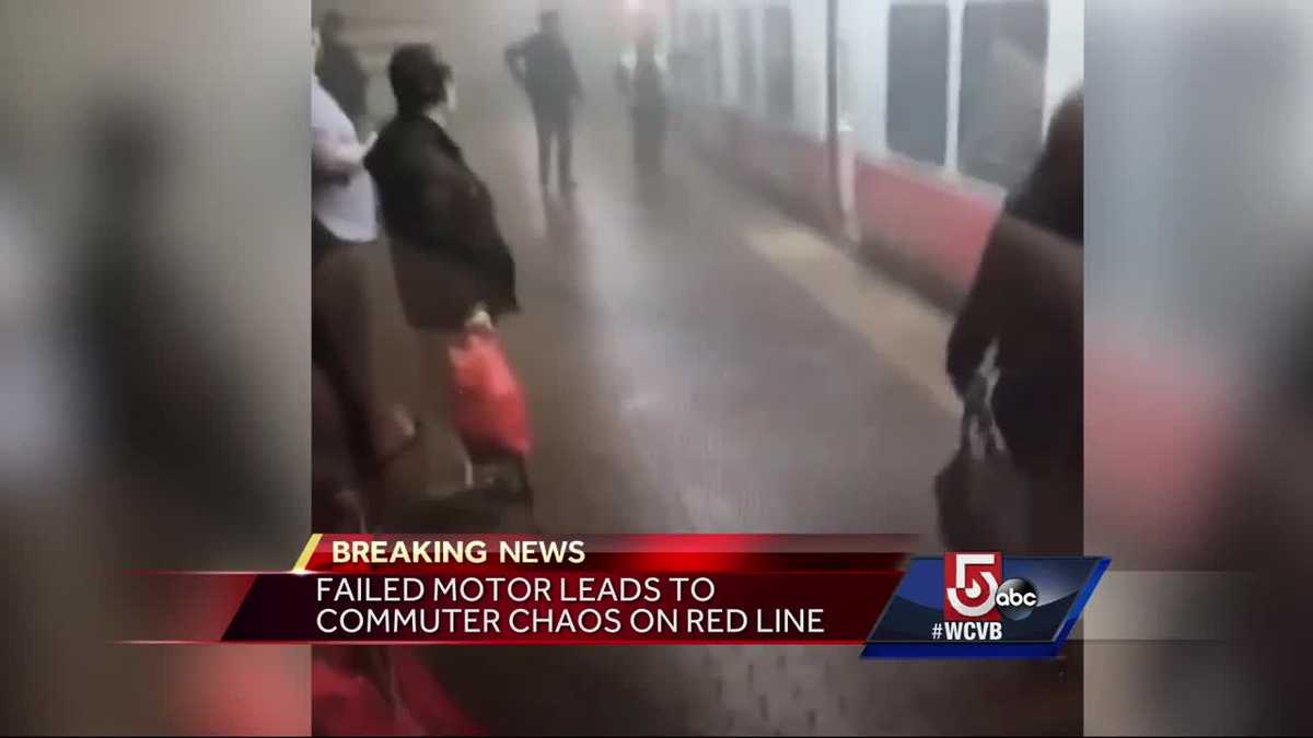 Red Line motor issue leaves station filled with smoke, windows broken