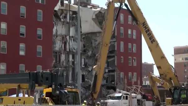 reynolds requests federal assistance for davenport building collapse