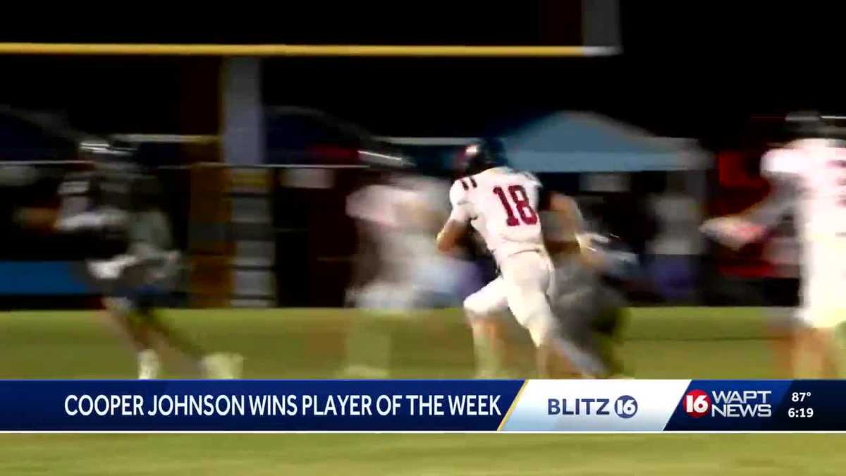 Cooper Johnson wins Blitz 16 Player of the Week