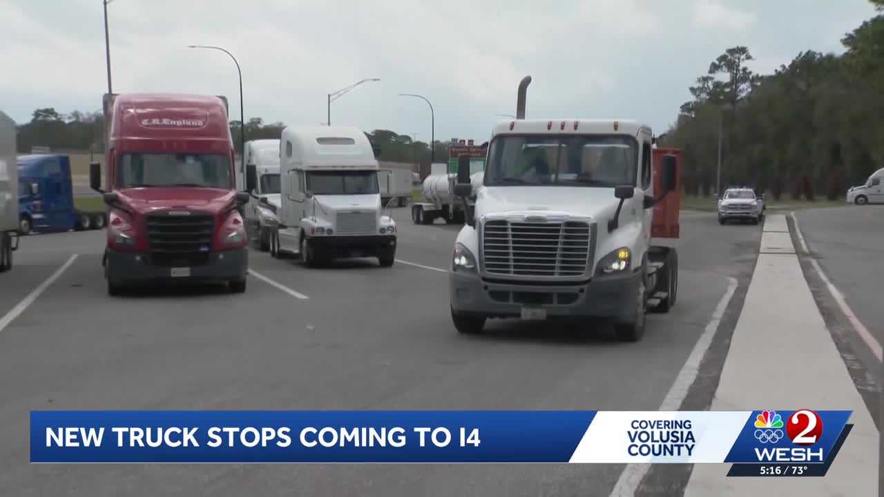 wesh.com - Pamela Comme - State begins construction this year to address I-4 truck parking shortage