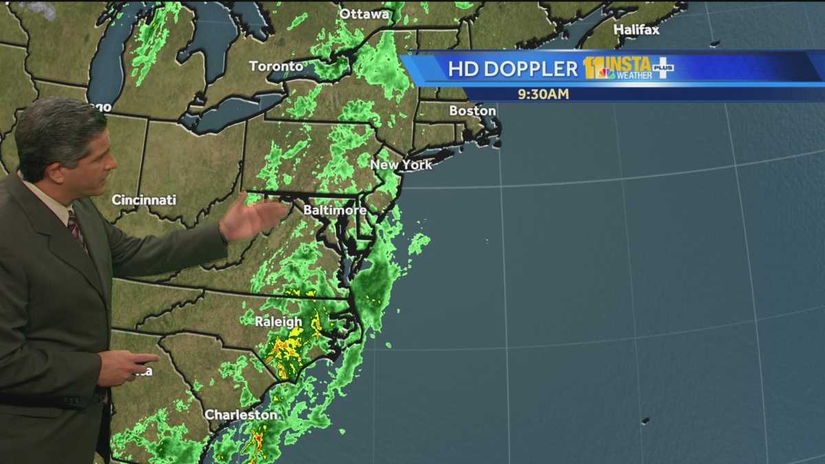 Breezy, mild and showers likely on Thursday
