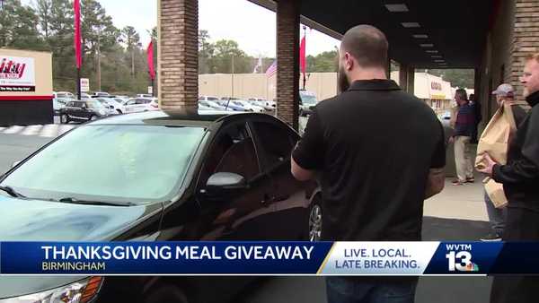 thanksgiving meal giveaway