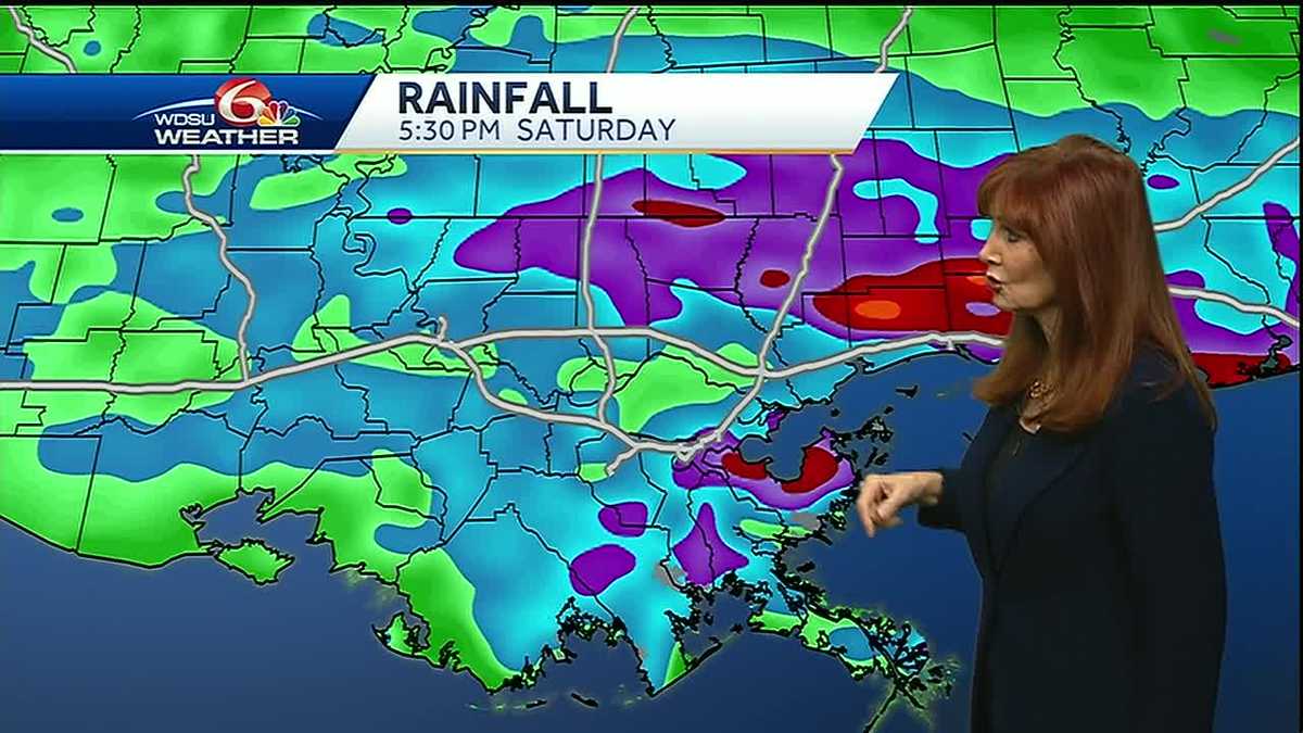 Rain chances go up Friday into Weekend