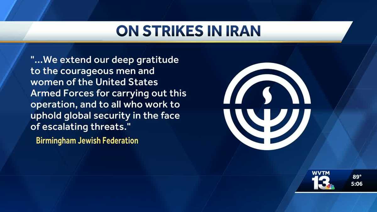 Reaction from Alabama to U.S. strike of Iran's nuclear facilities