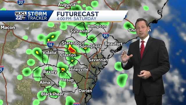 Spotty showers and thunderstorms possible this weekend - Vimarsana News