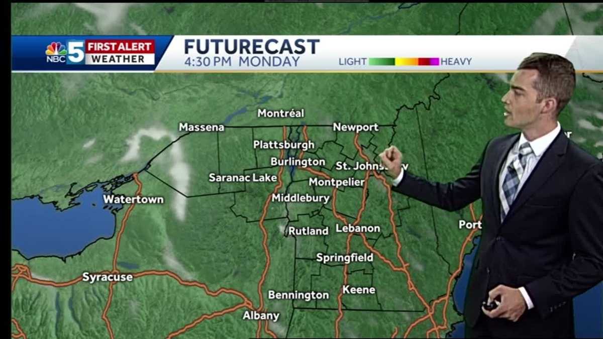 Video: Nice on Monday, oppressively humid midweek (7-14-19)