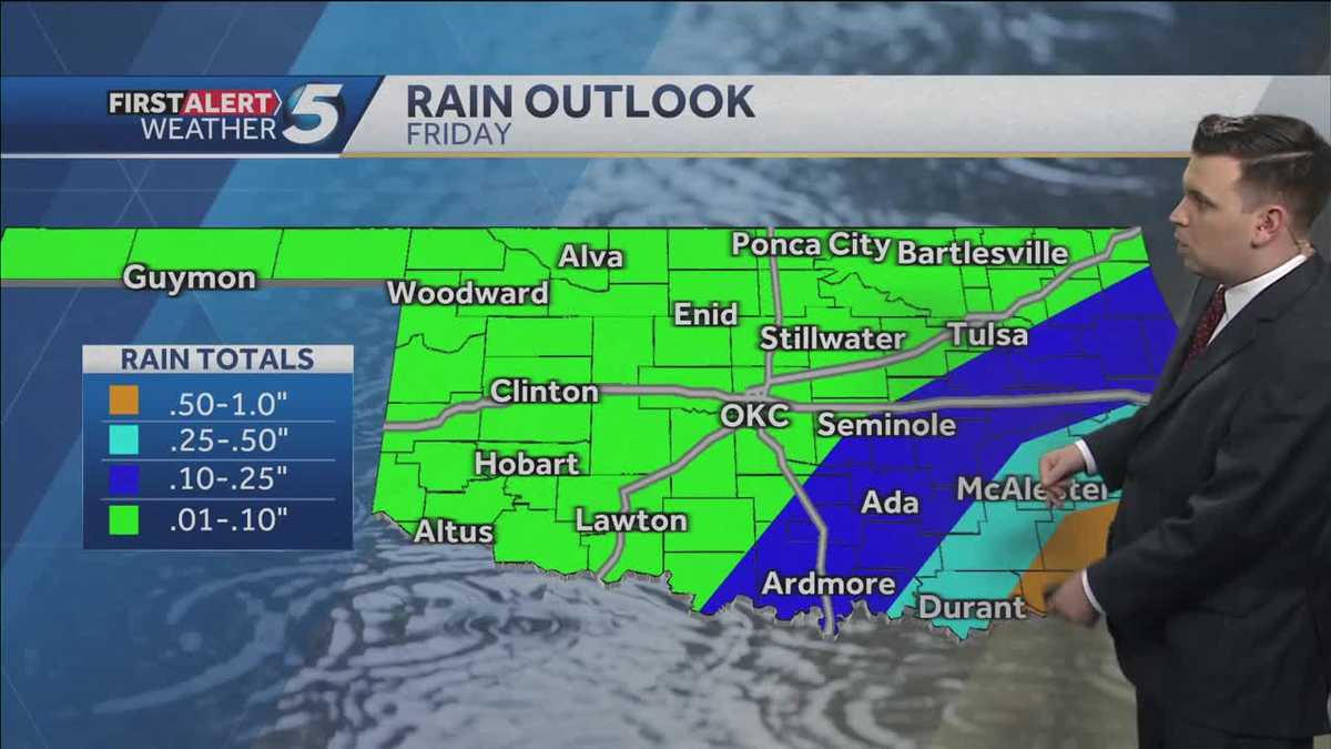 FORECAST: Chance for rain & storms